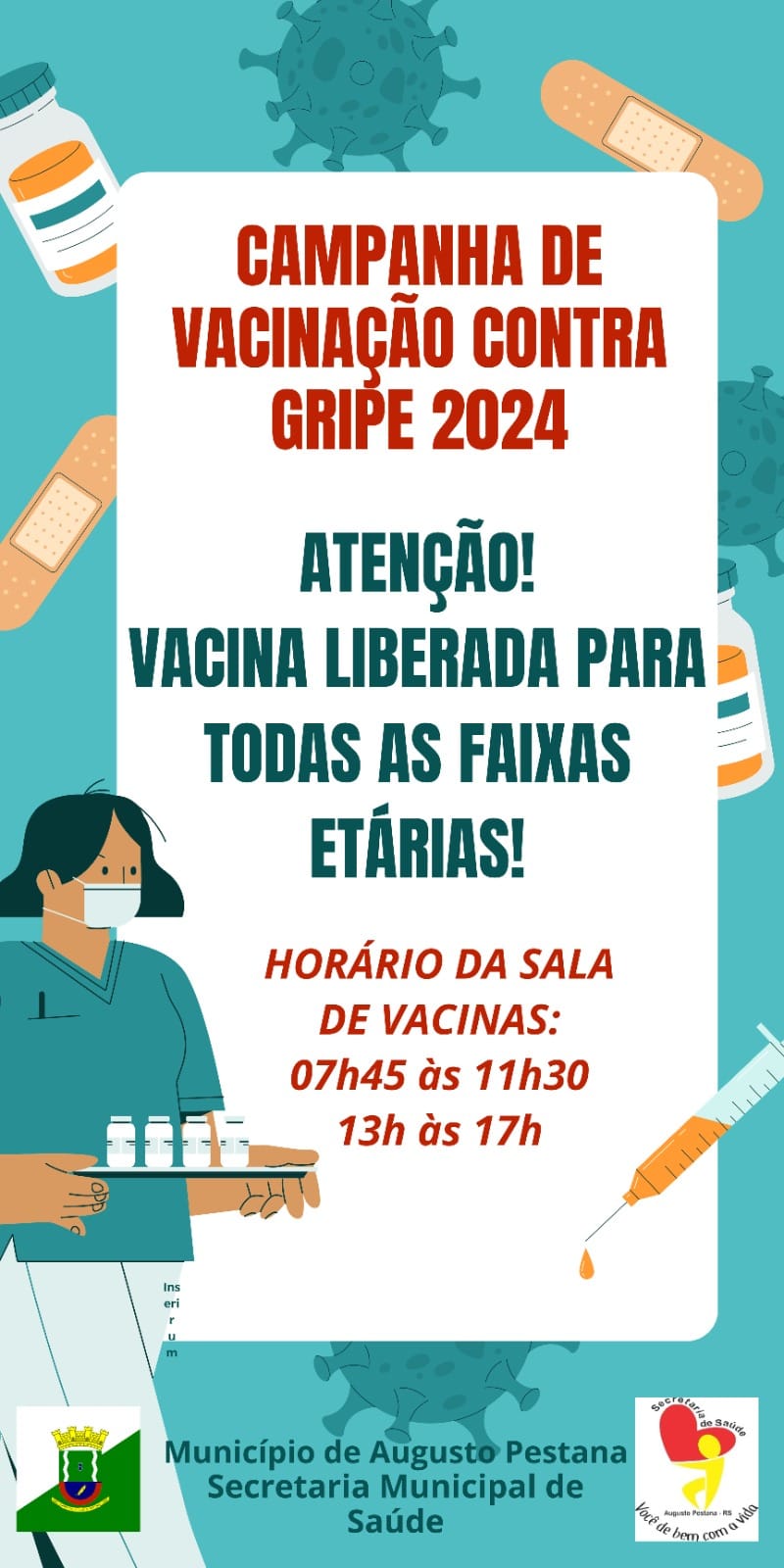 CAMPANHA DE VACINAÇÃO CONTRA GRIPE 2024