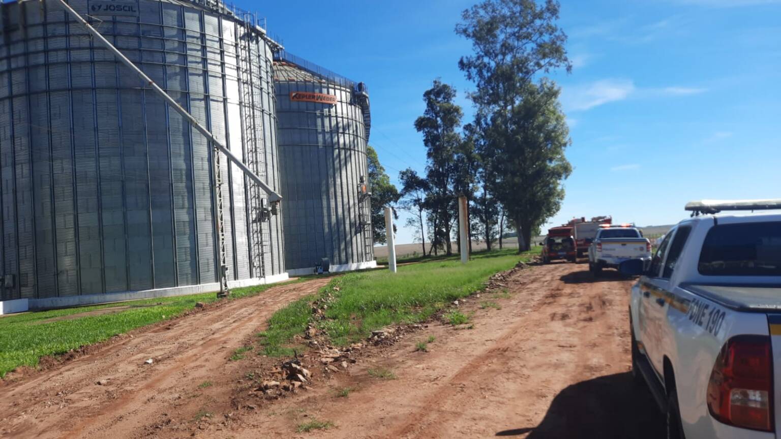 Corpo de trabalhador é resgatado de silo em Capão do Cipó: