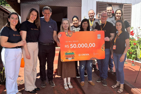 Cooperar é Ganhar: cooperada recebe prêmio final de R$50 mil