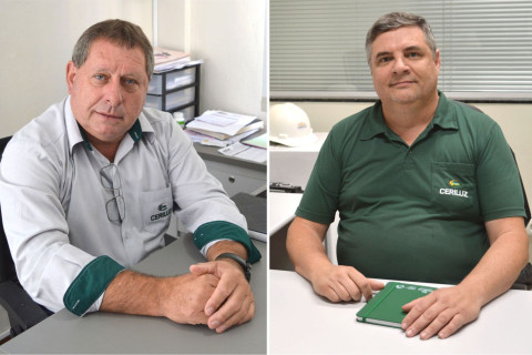 VALMIR SEIFERT E SANDRO LORENZONI ASSUMEM DIREÇÃO DA CERILUZ GERAÇÃO APÓS FALECIMENTO DE ILOIR DE PAULI