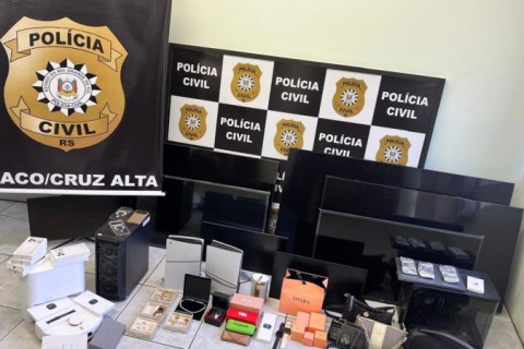 Polícia Civil deflagra a Operação Romaneio em Cruz Alta
