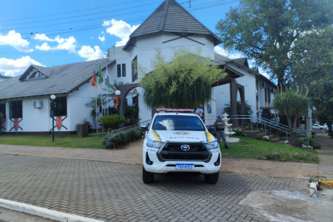 Brigada Militar de Augusto Pestana recebe nova viatura