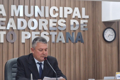 SESSÃO SOLENE  Homenagem aos 60 anos de emancipação de Augusto Pestana
