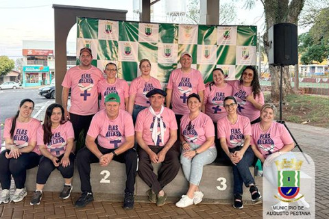 Augusto Pestana promoveu 1ª Corrida e Caminhada “Elas por Elas” em apoio ao Outubro Rosa