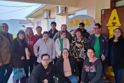 APAE de Augusto Pestana participa das comemorações dos 35 anos da APAE de Ajuricaba