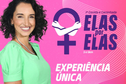 1ª Corrida e Caminhada “Elas por Elas” mobiliza comunidade no Outubro Rosa