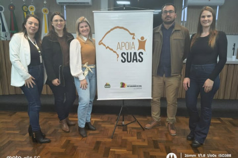 Equipe do CRAS de Augusto Pestana  participa do APOIO TÉCNICO REGIONALIZADO