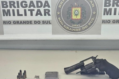 BM prende, foragidos da Justiça em Augusto Pestana