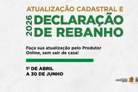 Declaração Anual de Rebanho encerra em 30 de junho