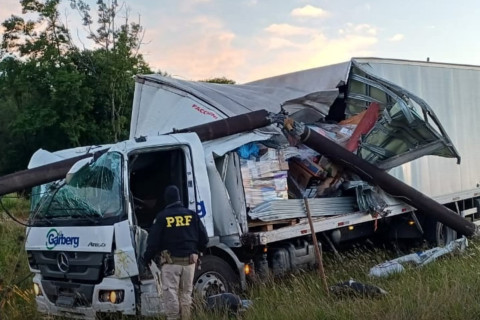 Condutor morre em acidente na BR-285 em Ijuí