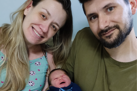 HOSPITAL UNIMED NOROESTE/RS  REGISTRA O PRIMEIRO NASCIMENTO DE 2026